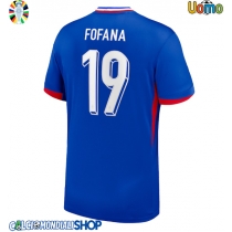 Maglie da calcio Francia Youssouf Fofana #19 Prima Maglia Europei 2024 Manica Corta